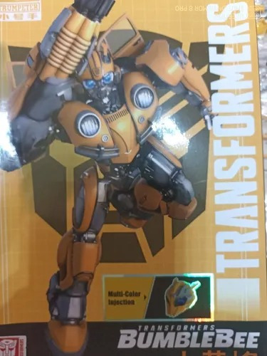 Figura De Bumblebee Movie Tranformers Bee Armable Con Base (Reacondicionado)