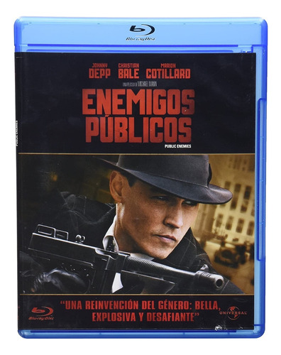 Enemigos Publicos Johnny Depp Pelicula Bluray