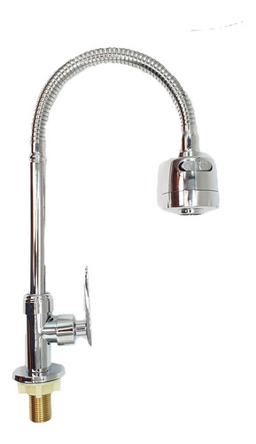 Llave Lava Platos, De Lujo Cuello Flexible Cromado