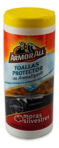 Toallas De Limpieza Para Auto Aroma Moras Armor All Aatca25 Blanco