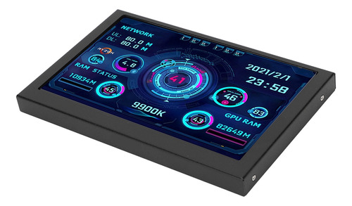 Panel De Sensores Para Pc, Monitor De Datos De Cpu, Usb C Ti