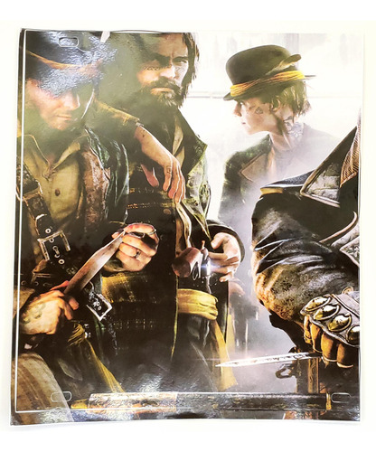 Adesivo Skin Para Xbox 360 U-slim Assassins Creed Syndicate
