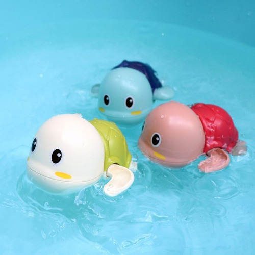 (gn) Juguete De Bañera Para Bebés Wind-up Turtle, Juguete Ac