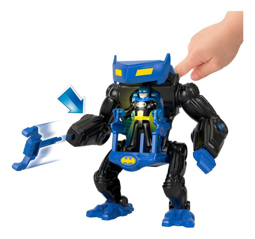 Imaginext Dc Super Friends Juguete Robot De Batalla Batman