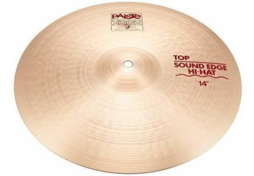 Paiste 2002 Classic Cymbal Sound Edge Top Hi-hat De 14 Pulga