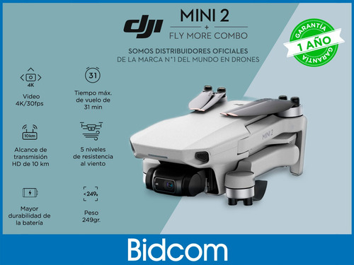 Imagen 2 de 10 de Mavic Mini 2 Fly More Combo Lanzamiento Dji Oficial Pro