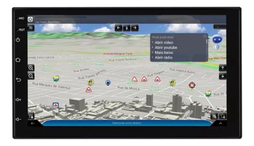 Multimídia Knup Android Automotivo | Kp-ra925