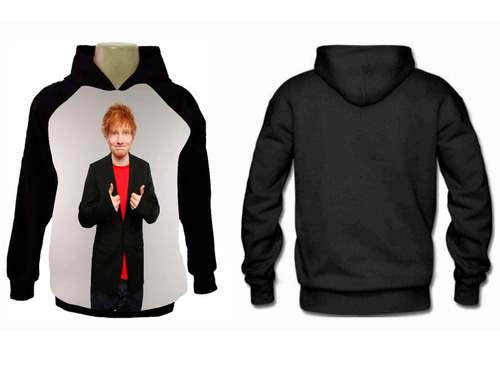 Casaco Raglan Moleton Moletom Cantor Pop Ed Sheeran Tp16