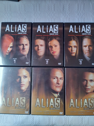 Alias Tempora Completas 1 /2/3/4/5 Produto Original C/luvas (Usado)