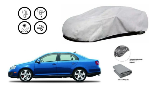 Car Cover Vw Bora 2010 Afelpada Msi