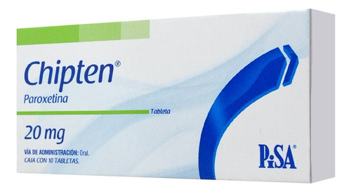 Chipten Tableta 20 Mg, 10 Tabletas