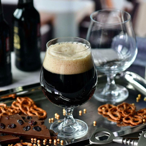 Vasos De Cerveza Krosno Dark Ale Stout, Juego De 6, 16.9 ...