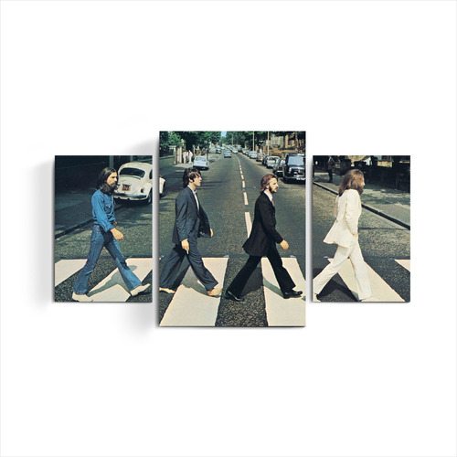 Cuadro Grande The Beatles Abbey Road Musica Pop Rock +