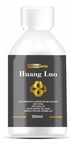 4 Huang Luo Tônico 150ml - Fórmula Avançada Sabor Frutas Vermelhas