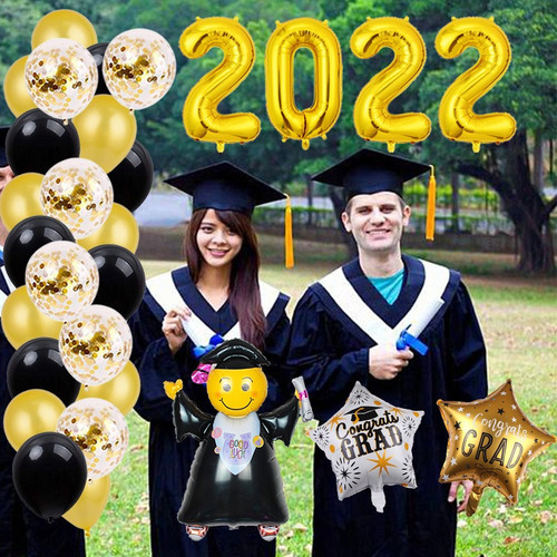 R 53pcs/set 2022 Decoração Da Festa De Formatura - Balões