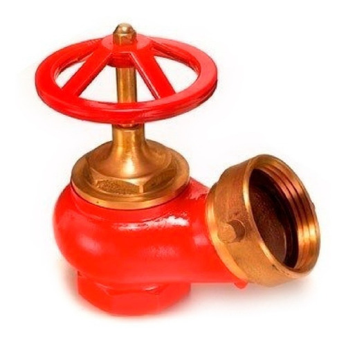Válvula Llave Impulsion Para Incendio 2.1/2 Pulgadas Cuotas