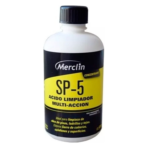 Acido Limpiador Sp-5 | Piscinas Ladrillo Piso | 500ml