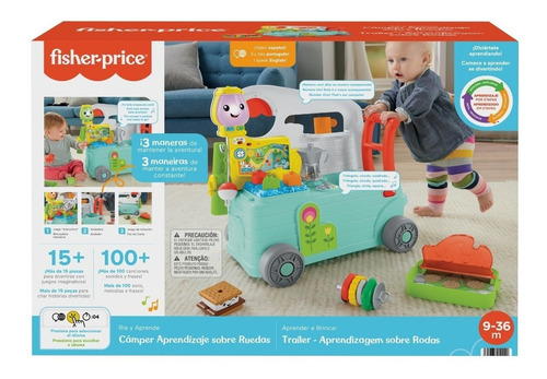 Fisher-price Ríe Y Aprende Cámper Aprendizaje Sobre Ruedas