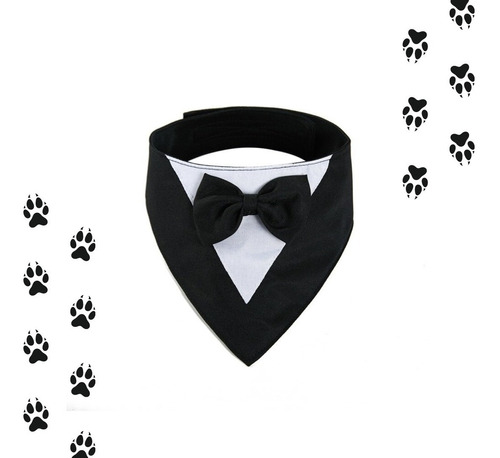 Bandana Smoking Para Mascotas | Traje Formal Para Fiestas