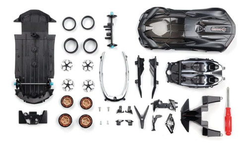 Maisto 1:24 Línea De Montaje Lamborghini Terzo Millenio Gris