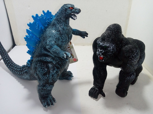 Godzilla Vs Kong Figuras De 15 Cm De Alto Caucho