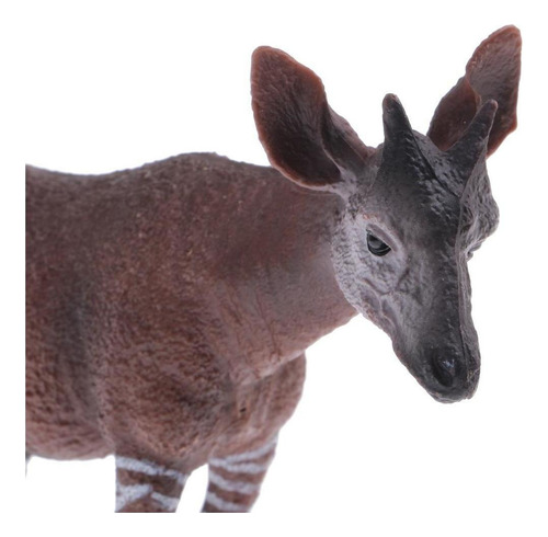 Cs Estatueta De Animal De Okapi Selvagem Figura De Ação