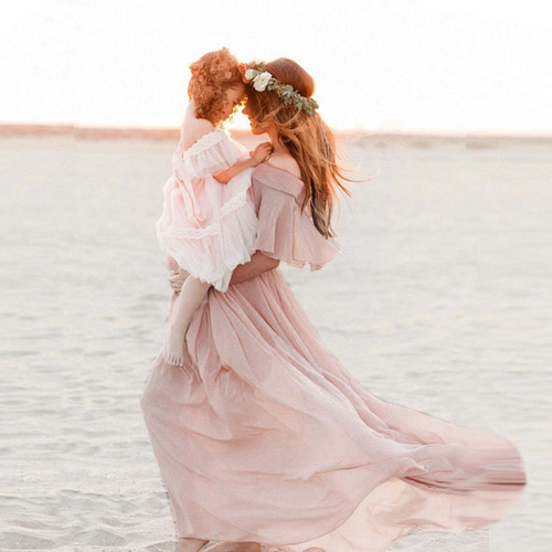 Imagen 7 de 9 de Mujeres Embarazadas Maternidad Fotografía Props Manga Corta
