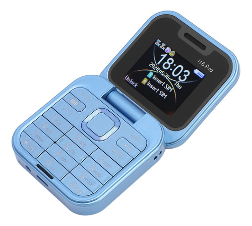 Flip Phone, Mini 2g Flip Cell Phone 2 Tarjeta Sim Teléfono Celular Para Personas Mayores Con Linterna Led, Cámara Trasera Hd, Radio Fm, Lista Negra,