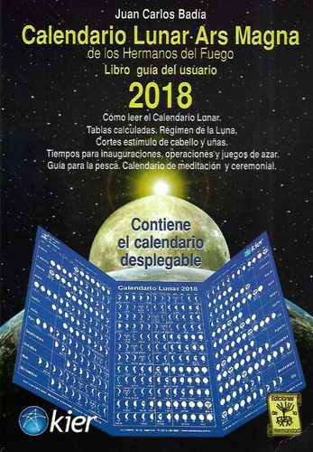 Calendario Lunar Ars Magna 2018 - Juan Carlos Badía