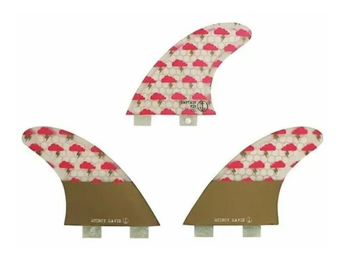 Imagen 3 de 3 de Quillas Captain Fin Quincy Davis Twin Table (cf080803)