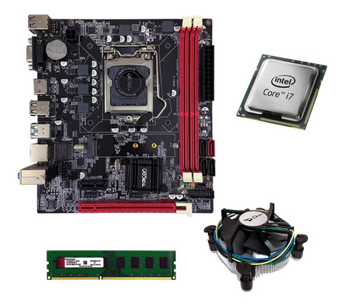 Kit Placa Mãe 1150, Processador I7 4790, Memória 8gb