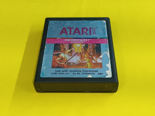 Swordquest Fire World Atari Original