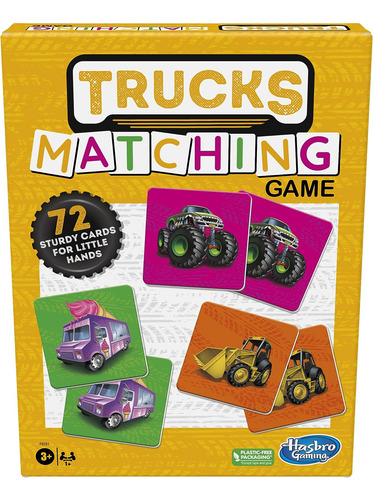 Juego De Juego De Camiones De Juegos Hasbro, Divertido Juego