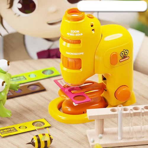 Nuevo Experimento Científico Con Microscopio For Niños,