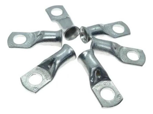 Terminal Compressão 35mm X M8 Com 10 Peças
