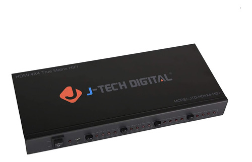 J-tech Digital Interruptor De Matriz Hdmi 4k 30hz 4x4 Con H.