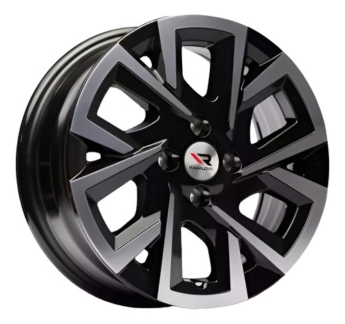 Rodas Vw Nova Saveiro Cross Aro 17 4x100 Jogo + Bicos P9080