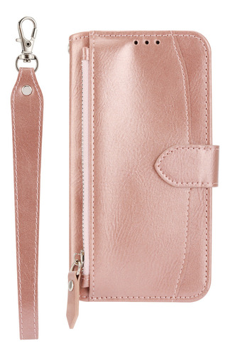 A Funda Tipo Cartera Con Cremallera For iPhone