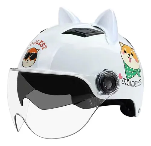 Casco De Bicicleta Eléctrica Elegante Para Mujer,