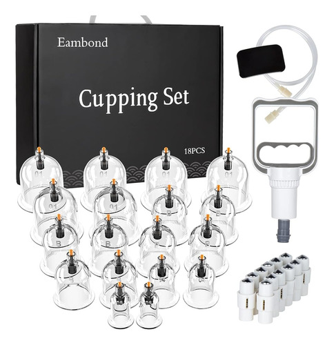 Eambond Cupping Set, Conjuntos De Terapia De Ventosas Masaje