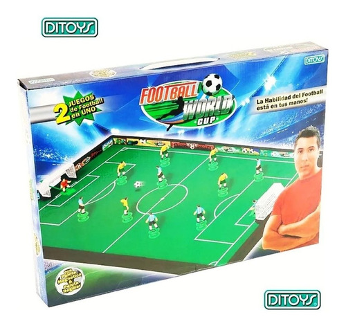 Juego World Cup Football 2 En 1 Ditoys Art 1321 Cachavacha