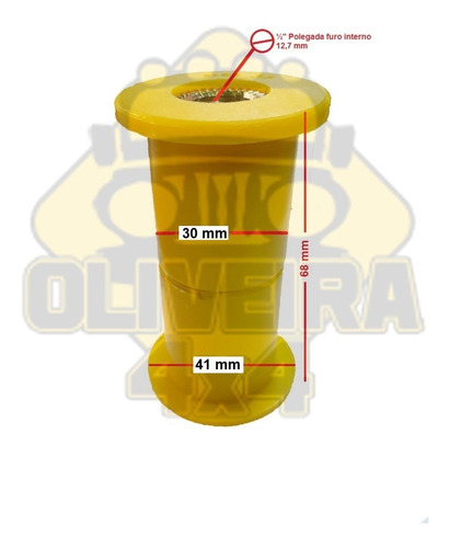 Imagem 2 de 2 de Kit Bucha Da Mola E Jumelo 30mm E Do Amortecedor Toyota Band
