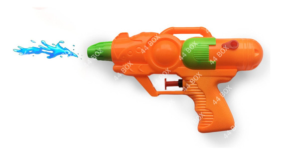 20 Pistola De Água Arminha Arma Brinquedo Water Gun 18cm - R$ 117,4