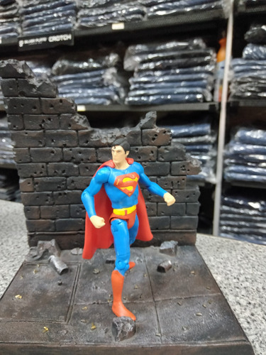 Dc Multiverse, Superman, Christopher Reeve, 4 Pulgadas!! (Usado)