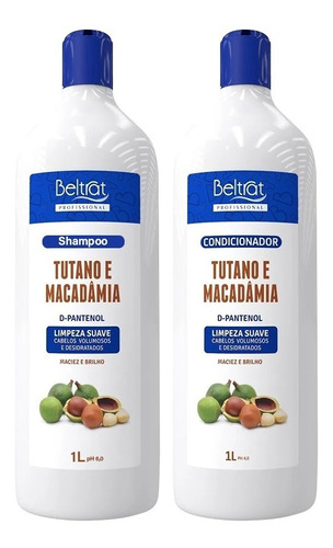 Kit Beltrat Profissional Shampoo + Condicionador 1litro Cada