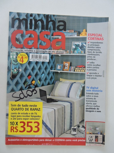 Minha Casa #26 Especial Cortinas - Quarto De Rapaz