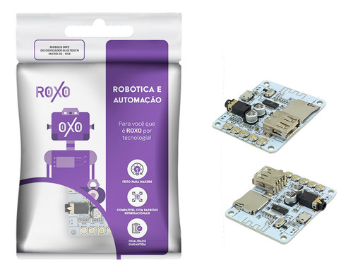 Módulo Mp3 Decodificador Com Bluetooth Usb E Slot Micro Sd