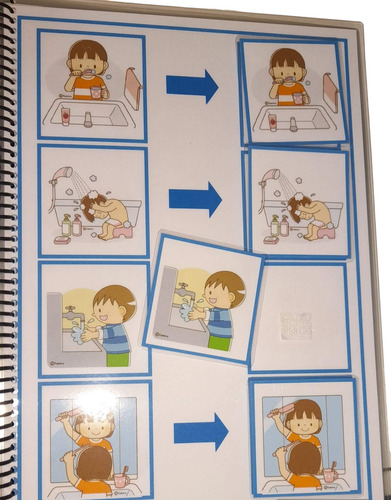 Material Pedagógico Plastificado- Caderno De Pareamentos.
