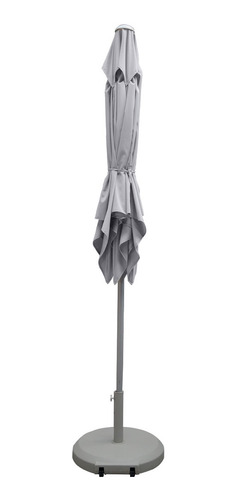 Sombrilla Cuadrada 2x2 Mts Center Pole Gris Durex Furniture