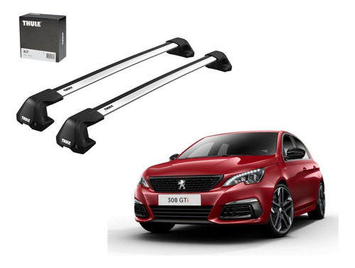 Juego Barras Thule Wingbar Evo Edge Peugeot 308 Ii